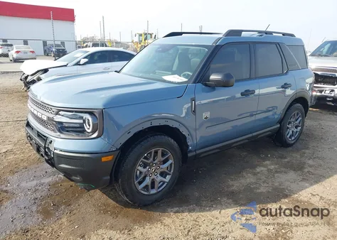 2025 Ford Bronco Sport Big Bend from USA, damaged, VIN 3FMCR9BN6SRF04650